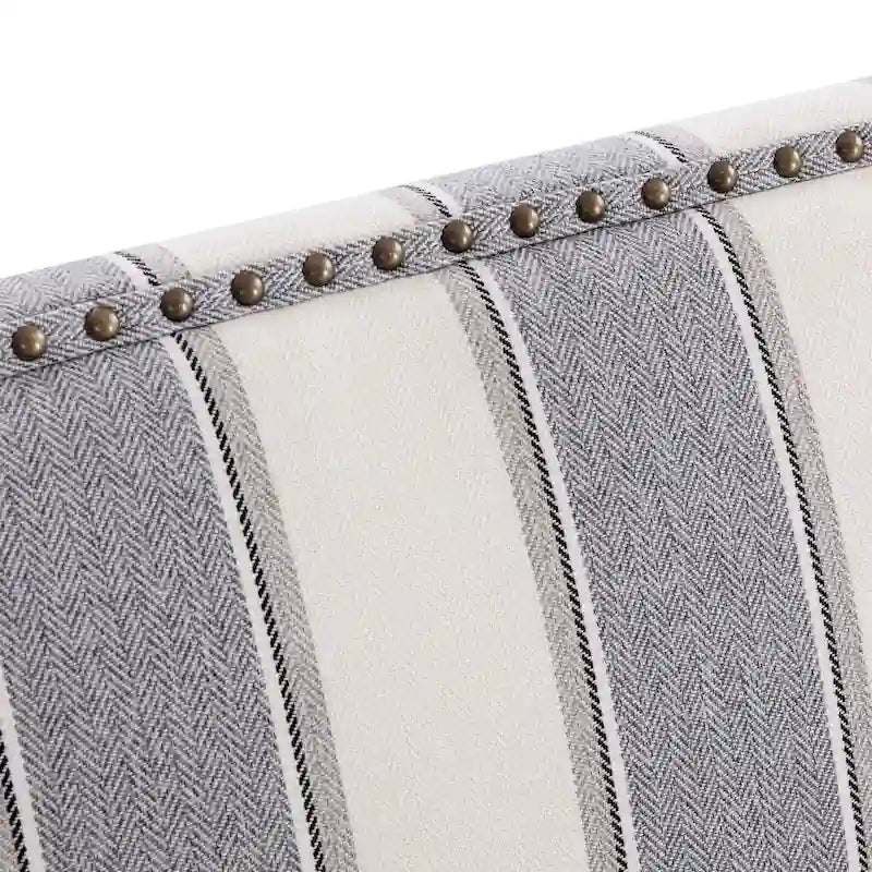 Armchair Accent Chairs with Nailhead Trim Set of 2